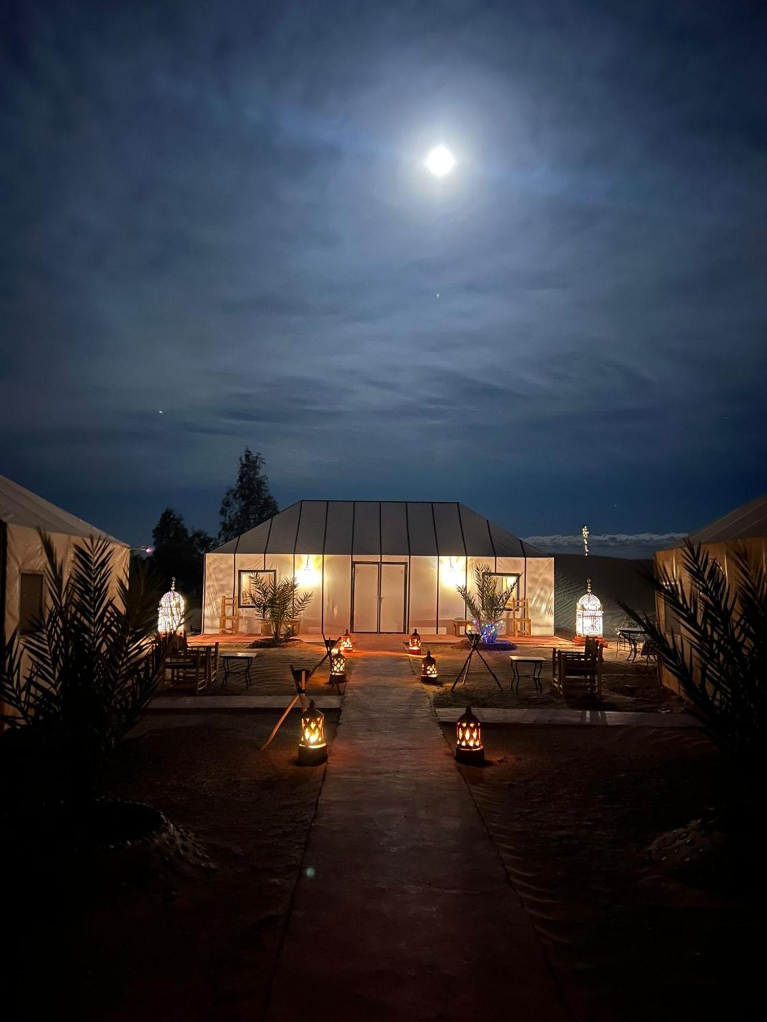 Sahara Tours Luxury Camp Hotel เมอร์ซูกา ภายนอก รูปภาพ